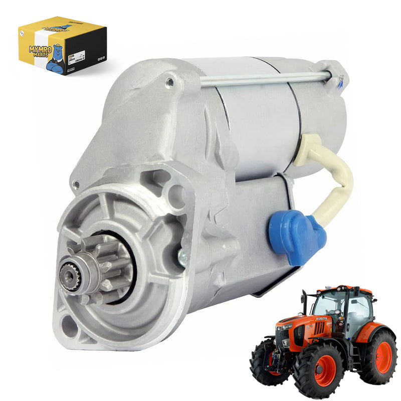 Afbeelding laden in Galerijviewer, Starter Motor 17123-63016 for Kubota KX121-3 KX161-3 Excavator 2.0KW 12V from MyMROmarts