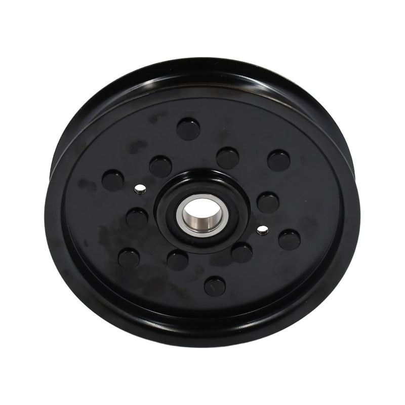 Load image into Gallery viewer, 38297 Flat Idler Pulley Compatible with Bobcat XM Series Mowers, OD: 5-3/4", Flat OD: 5", Bore: 3/8" from MyMROmarts