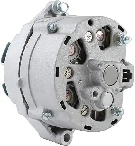 Cargue la imagen en el visor de la galería, Alternator ADR0243 Compatible With/Replacement For Chevrolet GMC Buick Other GM Vehicles and Allis Chalmers Clark Hyster Other Tractors 1961-80 / 12V 37A External Fan / 7111 - Electrical Parts > Alternator from MyMROmarts