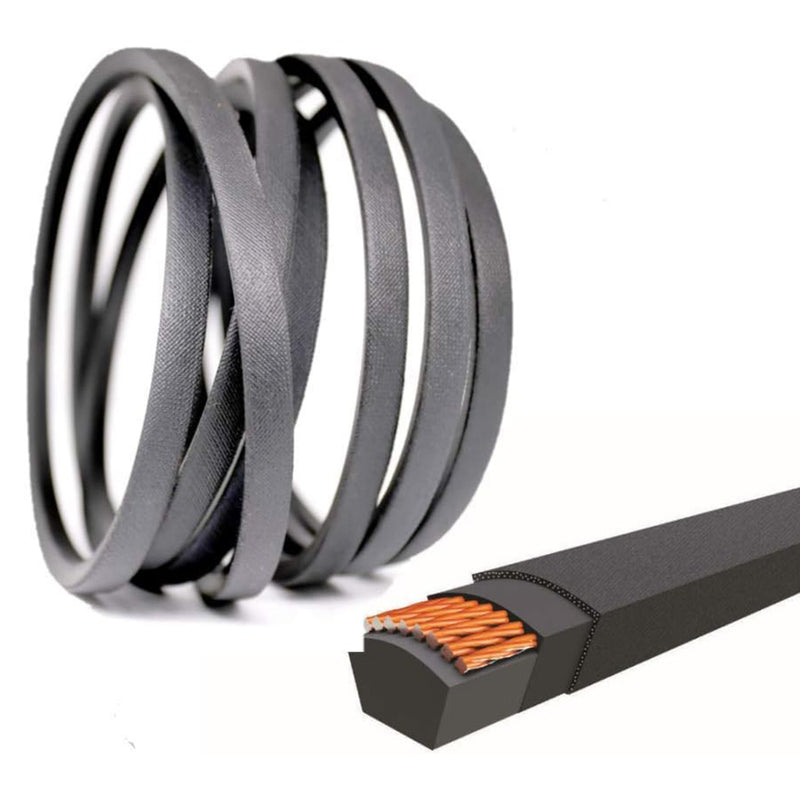 Load image into Gallery viewer, Lawn Mower Tractor Deck V Belt 5/8" x 156 1/2" M153160 For John Deere X300 X304 X320 X340 X360 from MyMROmarts