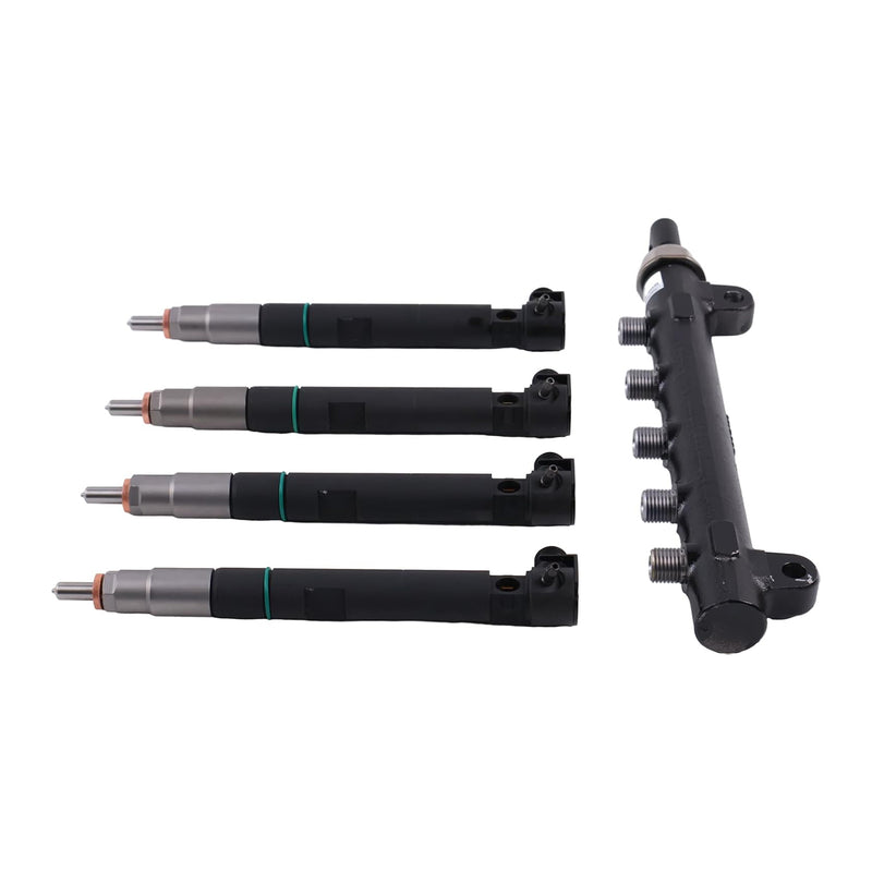 Load image into Gallery viewer, 4X Fuel Injectors 400903-00074D 7275454 28337917 & 1X Common Rail 28240435 7030409 150120-00062A For Bobcat Skid Steers S450 S510 S550 S570 S590 S595 S630 S650 Doosan D24 Engine - Engine Parts > Fuel System > Fuel Injector from MyMROmarts