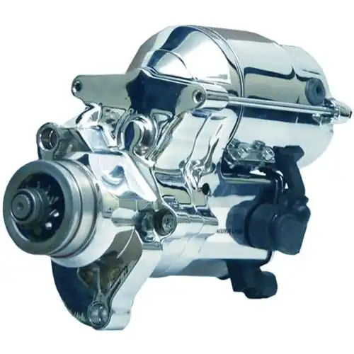 Afbeelding laden in Galerijviewer, New Chrome Starter Replacement For 2006-2014 Harley Davidson 1584cc 3161906, SHD0013-C, 31619-06A, 428000-3490, SHD0013C, 41052330 - Electrical Parts > Starter Motor from MyMROmarts