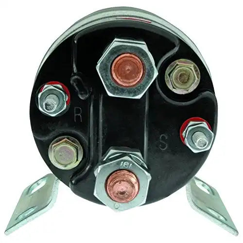 Load image into Gallery viewer, New 24V Starter Solenoid Replacement For Case, John Deere, Hyster, Waukesha, 4-Terminal Insulated Base 1114322 1115513 7L7644 AR11138, AR28053, AR40134, 12301359 - Electrical Parts > Solenoid Valve > Starter Solenoid from MyMROmarts