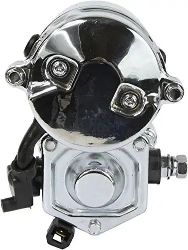 Afbeelding laden in Galerijviewer, New Chrome Starter Replacement For 2006-2014 Harley Davidson 1584cc 3161906, SHD0013-C, 31619-06A, 428000-3490, SHD0013C, 41052330 - Electrical Parts > Starter Motor from MyMROmarts