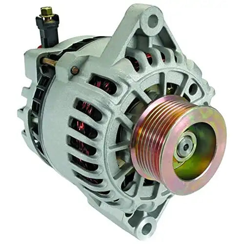 Laden Sie das Bild in Galerie -Viewer, New Alternator Replacement For 2003-2004 Replacement Ford Mustang SVT Cobra Terminatior 110 AMP 4.6L 2R3U-10300-BA 2R3V-10300-BA 2R3Z-10346-BA 2R3Z-10346-BB 2R3V-BA 2R3V-BB, AFD0140, 40014115 - Electrical Parts > Alternator from MyMROmarts