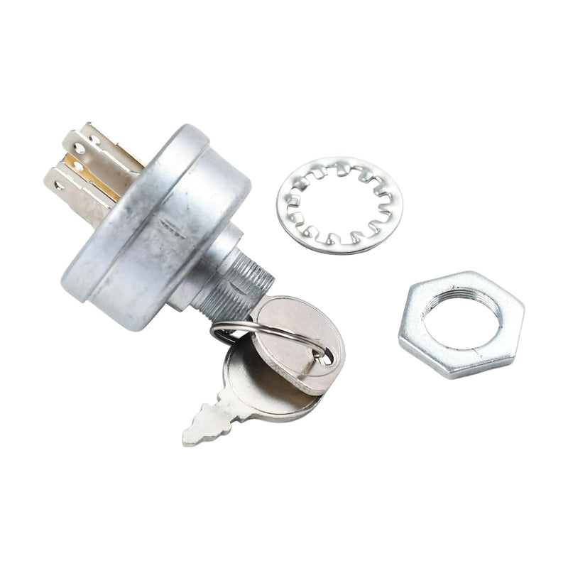 Cargue la imagen en el visor de la galería, Ignition Starter Switch for Hustler 045898 Husqvarna 532158913 Toro Exmark 1-543070 Bobcat 128010 AYP 158913 Troy Bilt 1754250P, for Hustler Big Dog Exmark Lazer Z Super Z Mower from MyMROmarts