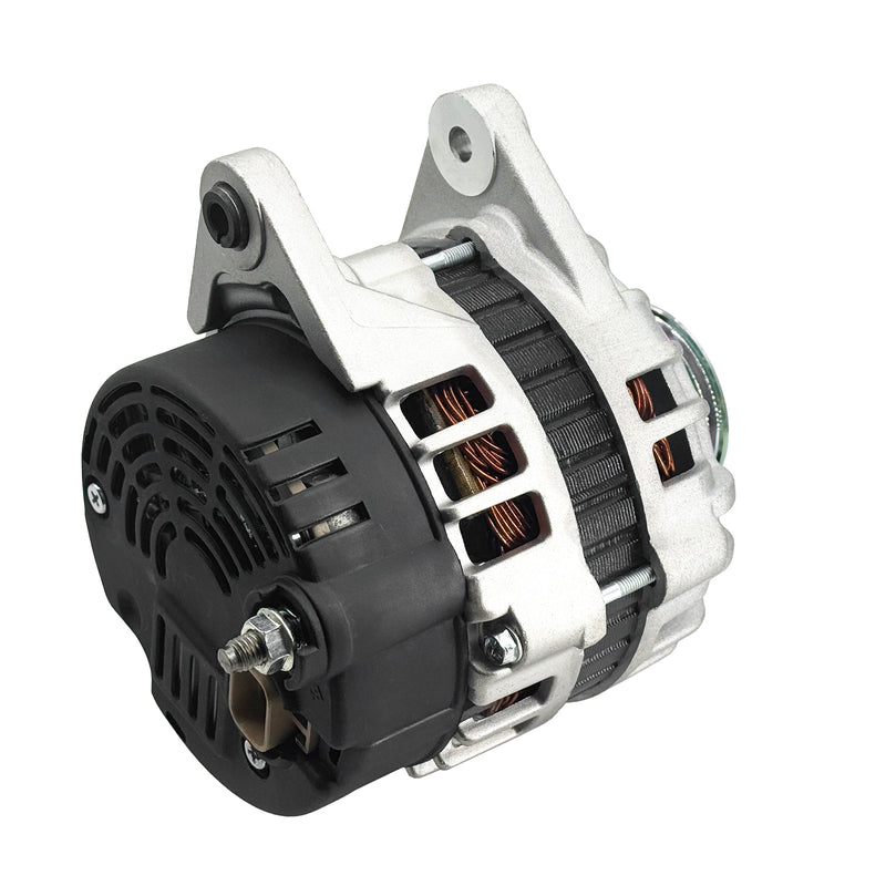 Load image into Gallery viewer, 12V 90A Ir/If New Alternator 7536129 7015581 425581 For Bobcat T64 T76 T450 T550 T590 T595 T770 S64 S66 S76 S450 S510 S530 S550 S740 E32 E35 E42 E45 E88 Kubota V2607 from MyMROmarts