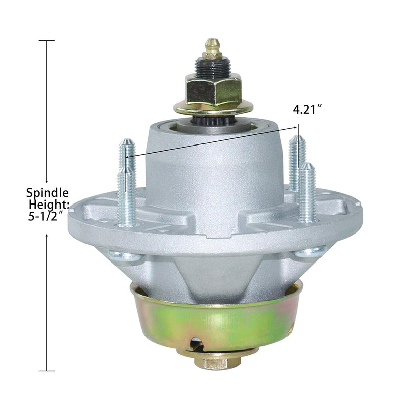 Load image into Gallery viewer, Spindle Assembly AM144377 AM124498 with M131814 Pulley for John Deere X320 X304 X360 X520 X530 X540 X590 GX255 GX335 Lawn Tractors from MyMROmarts