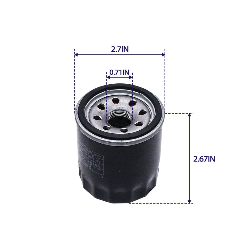 Load image into Gallery viewer, Oil Fuel Filter Kits CH10479 M801101 MIU804763 8970713480 for John Deere 375 655 755 756 770 790 850 855 900 950 1023E 1025R 1026R 1050 1050E 2025R 2026R 2305 2320 Tractor - Engine Maintenance Parts > Filter Kits from MyMROmarts