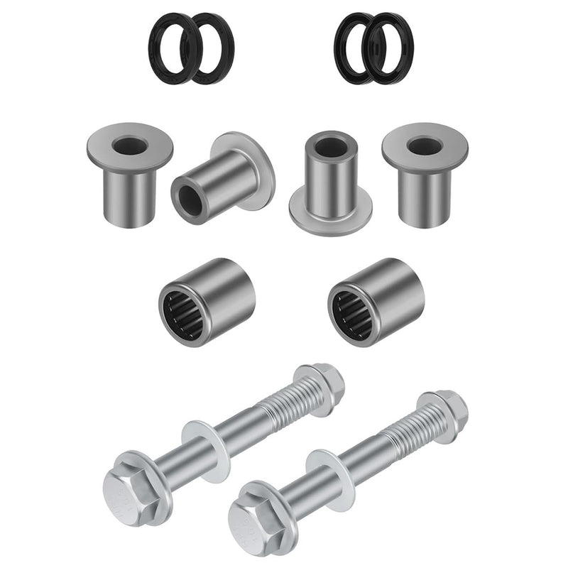 Afbeelding laden in Galerijviewer, Front Upper A Arm Bushing Seal Kit w/Bolt 52455-07G00 92026-S095 3406-111 For Arctic Cat DVX 400 Suzuki 2003-2014 LT-Z400 QuadSport Z Kawasaki KFX400 from MyMROmarts