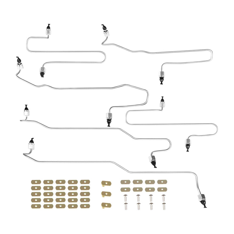 Load image into Gallery viewer, 6Pcs Fuel Injection Line Kit with Clamps 1917941 1917942 1917943 1917944 1917945 1917946 For Caterpillar CAT 3406 3406B 3406C engine from MyMROmarts
