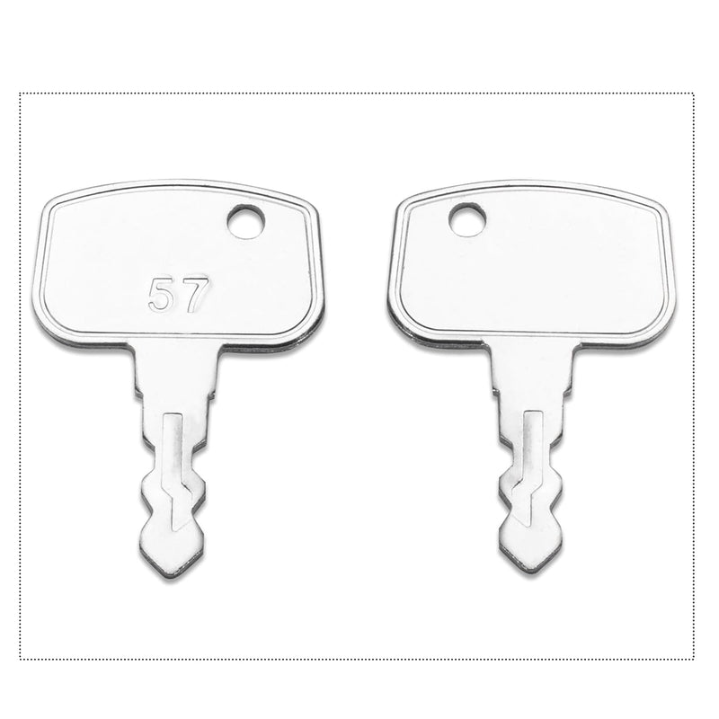 Afbeelding laden in Galerijviewer, Ignition Keys 68920, 10 Pack PL501-68920 Kubota Keys For Cart Truck Kubota Tractor Loader RTV900 RTV500 BX1850, SVL90 SVL75 - Body Parts > Cab External parts > Cab Key from MyMROmarts