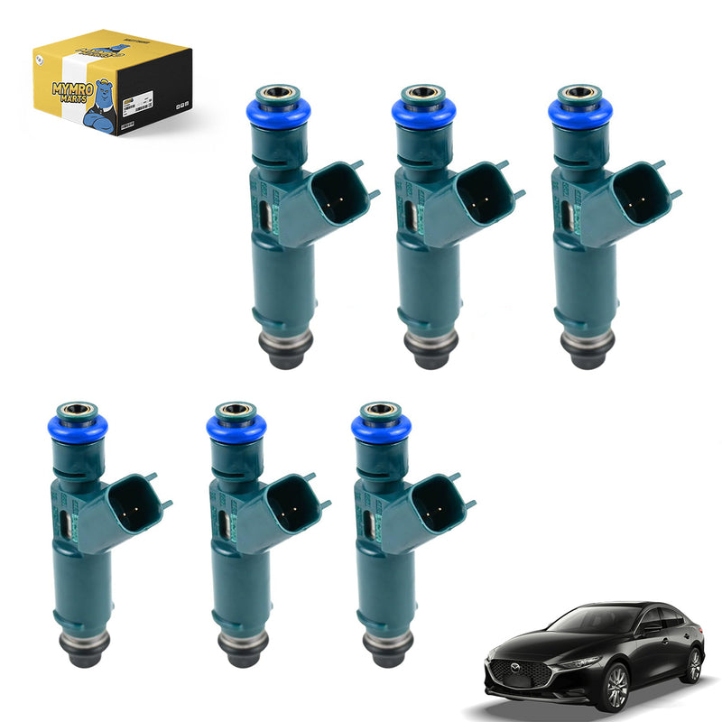 Cargue la imagen en el visor de la galería, 6PCS Fuel Injector AJ5113250 Compatible with Mazda 6 2003-2008 MPV 2002-2006 3.0L from MyMROmarts