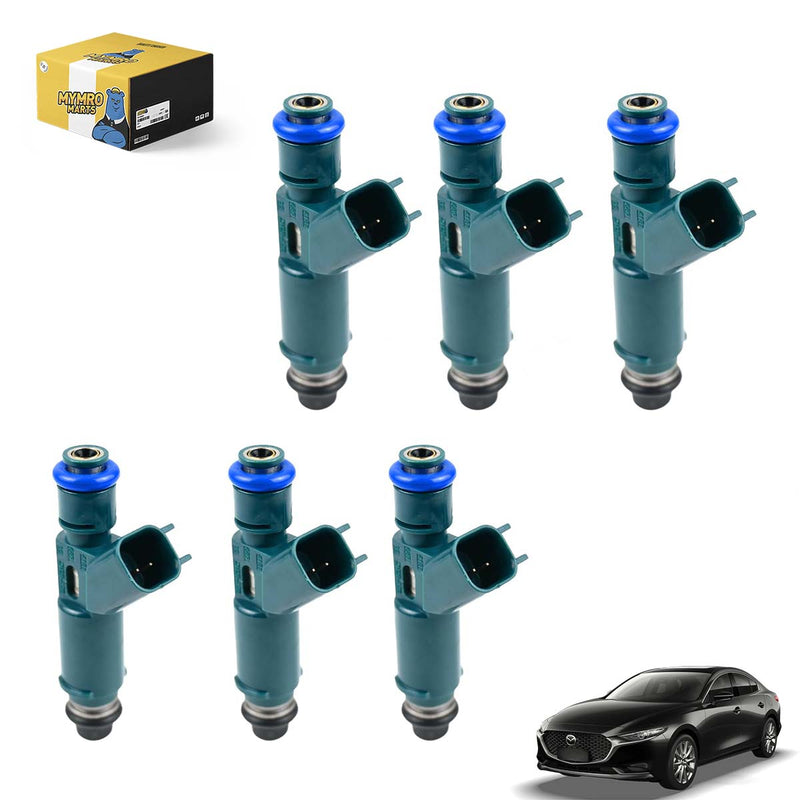 Load image into Gallery viewer, 6PCS Fuel Injector AJ5113250 Compatible with Mazda 6 2003-2008 MPV 2002-2006 3.0L from MyMROmarts