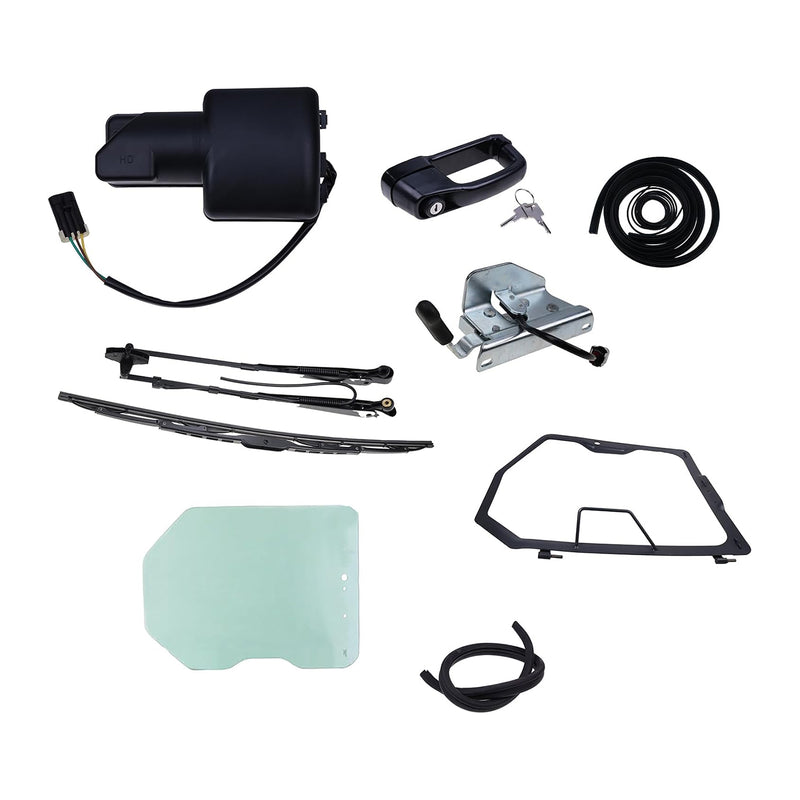Load image into Gallery viewer, Front Door and Window Assembly Kit 7109665 6729776 7109661 for Bobcat Skid Steer 751 753 763 773 863 873 883 963 A220 A300 S100 S130 S150 S160 S205 S220 S250 from MyMROmarts