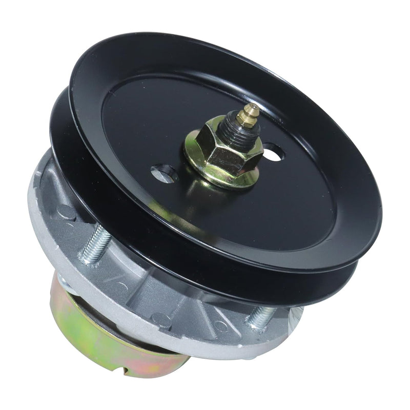 Load image into Gallery viewer, Spindle Assembly AM144377 AM124498 with M131814 Pulley for John Deere X320 X304 X360 X520 X530 X540 X590 GX255 GX335 Lawn Tractors from MyMROmarts