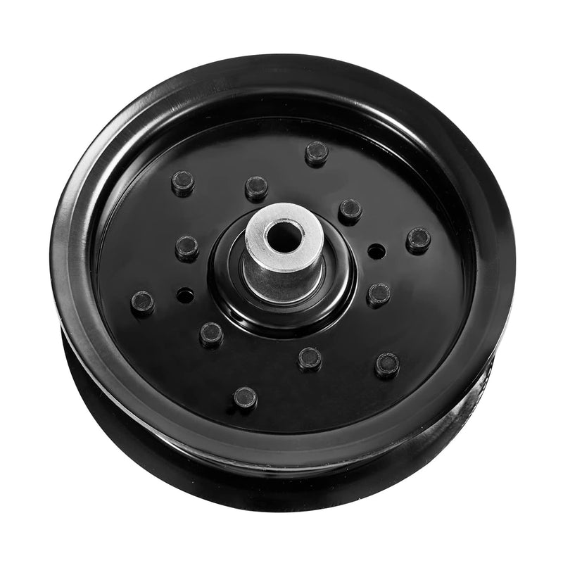 Load image into Gallery viewer, Flat Idler Pulley 532196106 196106 197379 AUC16698 AM106627 for 42" 46" 48" 54" Deck Lawn Mower John Deere Z445 Z425 X300, Craftsman Husqvarna MZ54 RZ5424 Ariens Sears Poulan from MyMROmarts