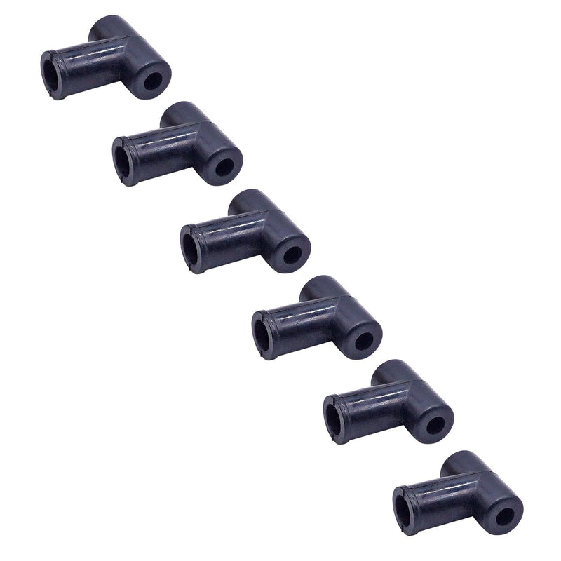 Load image into Gallery viewer, 6-Pack Fuel Return Line T-Boots 1403-3711 T23425, 163670A for John Deere Tractors 1020, 2020, 2510, 4040, 4240, 4430, 4440, 4640, 4840, 8430, 8630 & Power Units 135, 152, 180, 202, 303