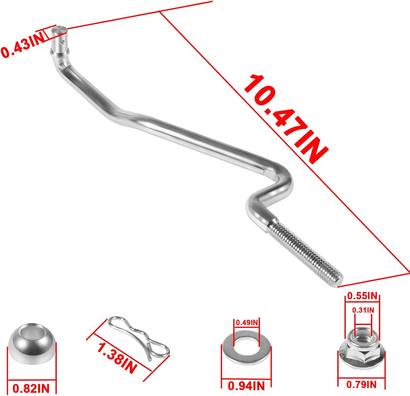Afbeelding laden in Galerijviewer, GX20497A Deck Lift Linkage Hanger Arm Front Draft Arm Kit Suitable for John Deere Tractor Mower 155C,190C,D100,D105,D110,D120 X S E L LA Series from MyMROmarts