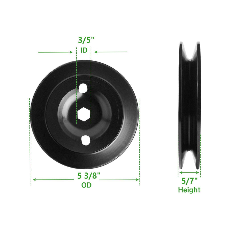 Load image into Gallery viewer, 42-Inch Deck Spindle Pulley UC26511 for John Deere Z335M Z345M Z335E Z345R Z235 X300 X304 X310 X324 X350 X350R X370 from MyMROmarts
