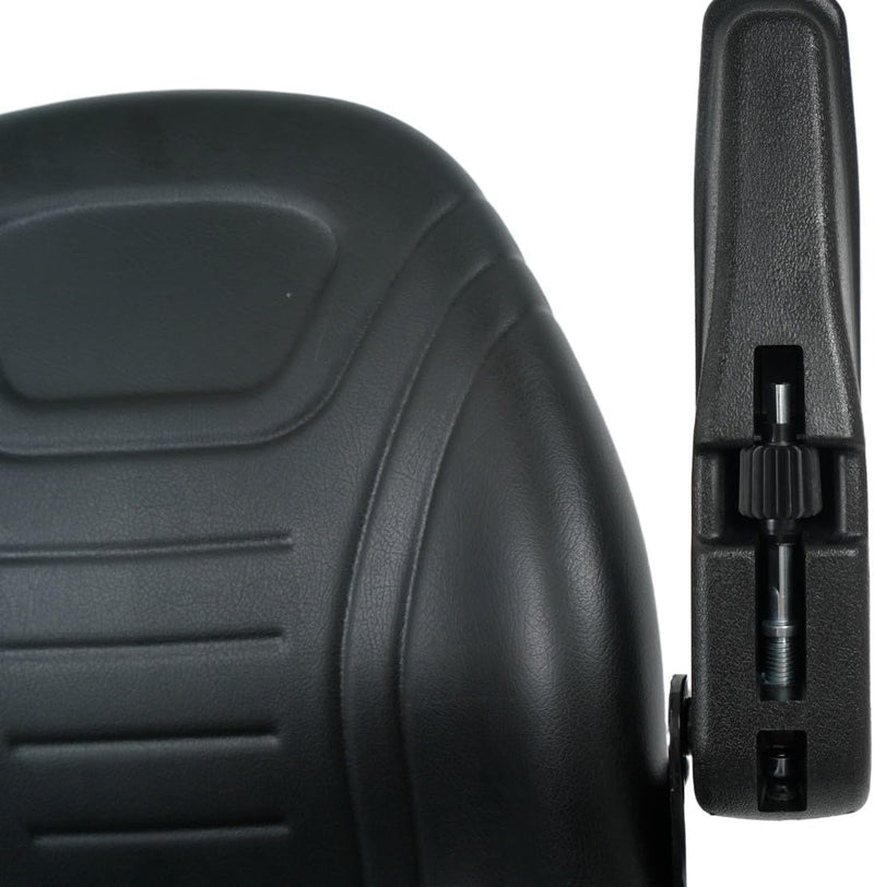 Carica immagine in Galleria Viewer, TSYY70A, Universal Tractor Seat and Compact High Back Mower Seat with Adjustable Armrest. Black from MyMROmarts