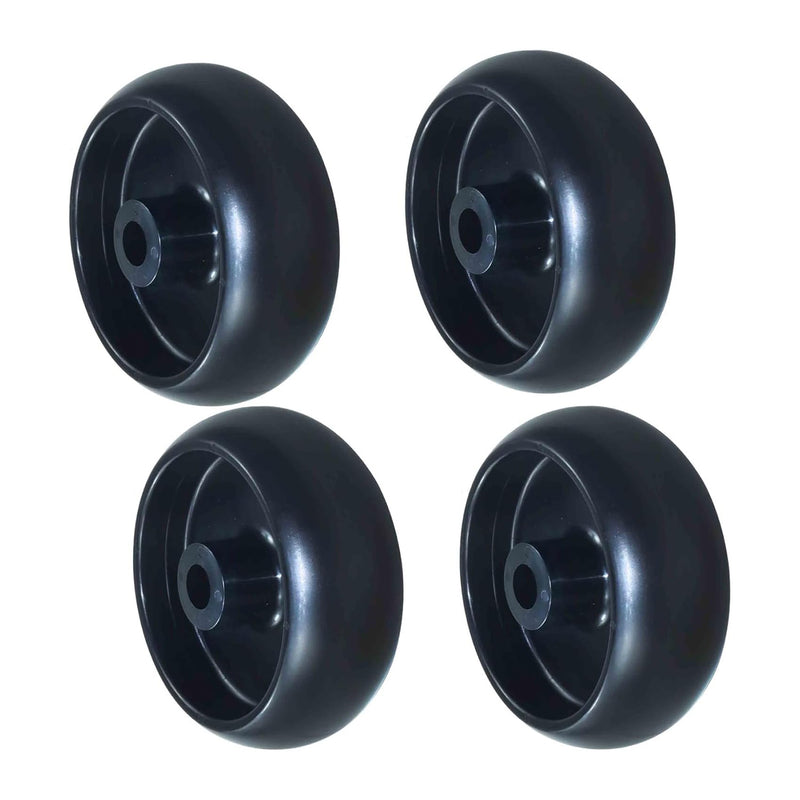 Load image into Gallery viewer, 4 Pack Rear Gauge Wheel Replaces GX10168 Stens 210-051 For John Deere 100, E100, D100, L100, La100, S200, X300, Z200, Z300, Z400 and Z500 Series Deck Wheel aftermarket from MyMROmarts