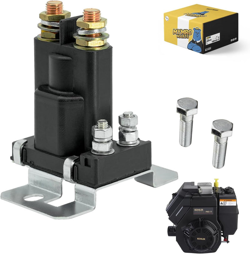 Load image into Gallery viewer, 12V Solenoid Relay 120-107112 120-901S1 3916301 for White Rodgers Cummins 4 Terminal 100 Amp Continuous Duty Surge Amps 400 from MyMROmarts