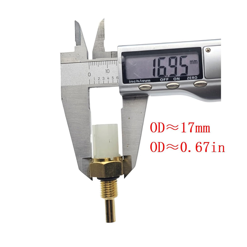 Lataa kuva gallerian katseluohjelmaan Temperature Sensor T1063-65660 for Kubota V2607 V2403 V2203 Engine KX080-3 KX121-3 KX161-3 KX161-3S KX91-3S2 U15 U17 U25S U35 U45S L3130DT L3540GST L3830DT L3940HSTC L4240HSTC