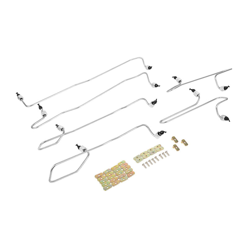 Load image into Gallery viewer, 6Pcs Fuel Injection Line Kit with Clamps 1917941 1917942 1917943 1917944 1917945 1917946 For Caterpillar CAT 3406 3406B 3406C engine from MyMROmarts