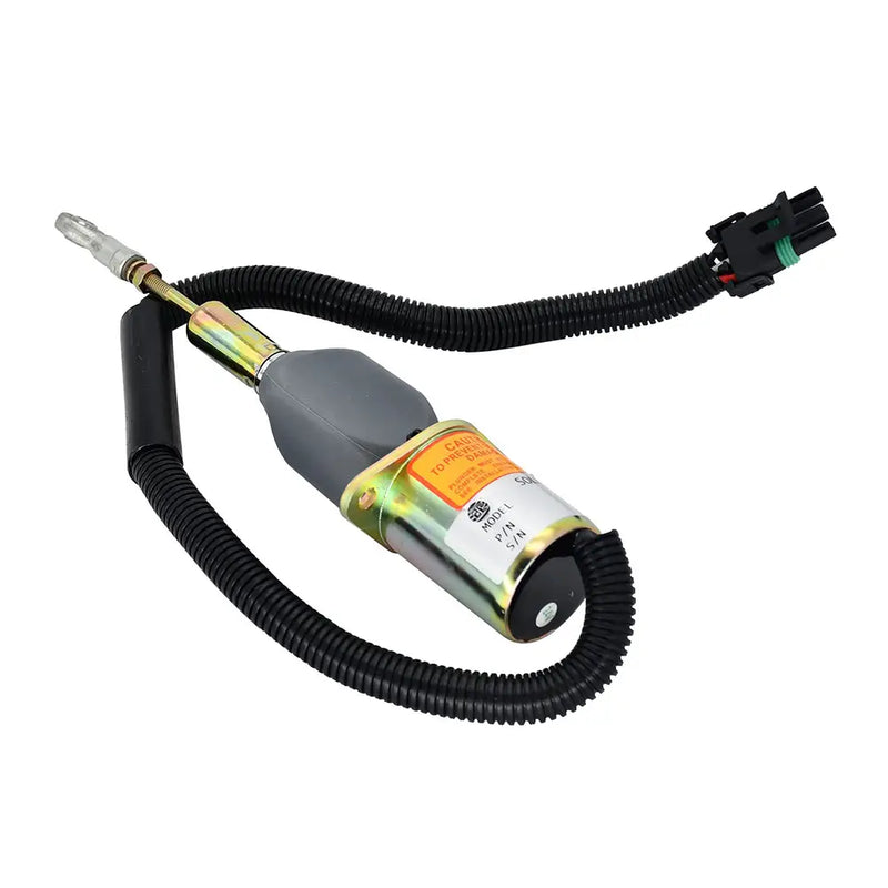 Load image into Gallery viewer, 24V Fuel Shutoff Solenoid RE54747 for John Deere 770C 770CH 772CH 330LC 330LCR from MyMROmarts