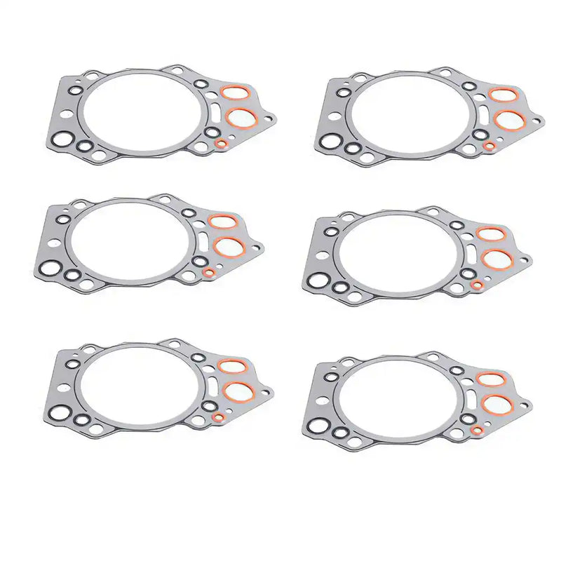 Load image into Gallery viewer, 6 pcs Engine Cylinder Head Gasket 6210-17-1813 for Komatsu Engine 6D140 S6D140 - Engine Maintenance Parts > Cylinder Head Gasket from MyMROmarts