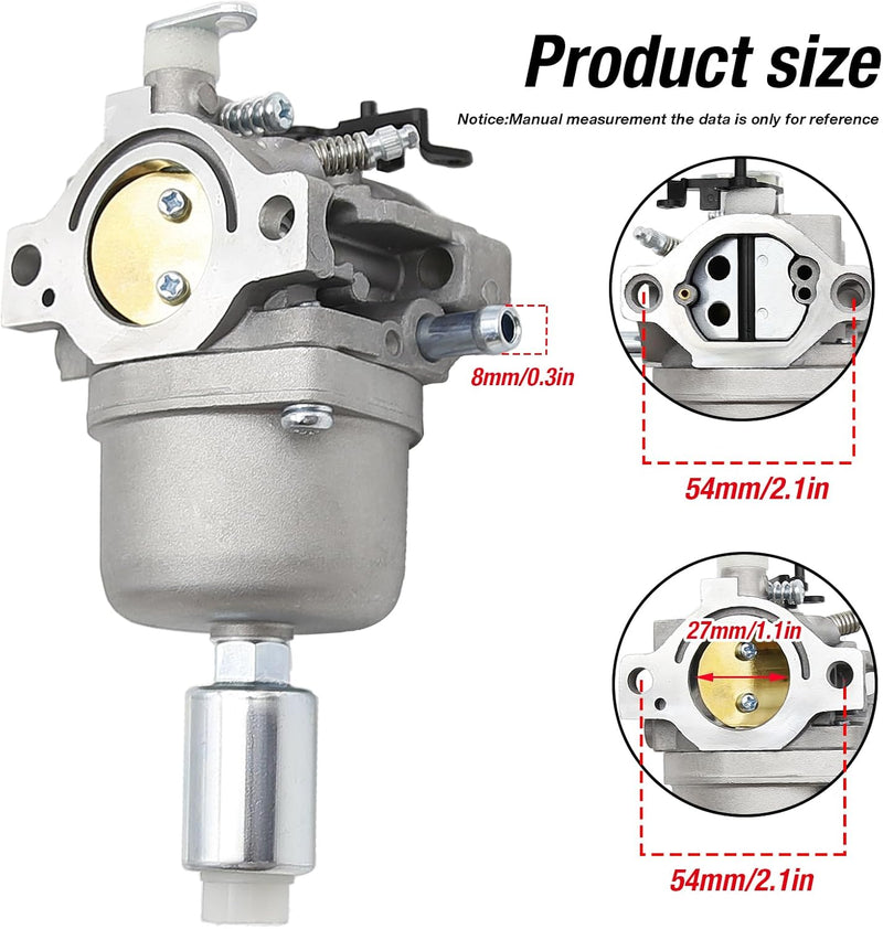 Load image into Gallery viewer, D110 Carburetor Replacement For John Deere D105 D100 LA105 LA110 LA115 L1742 LA125 Lawn Tractor, Replacement For B&S Intek 14hp 15hp 16hp 17hp 17.5 Hp 18hp Carb Tune Kit from MyMROmarts