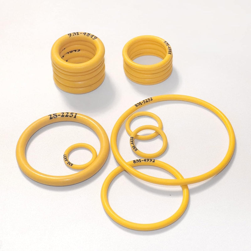 Load image into Gallery viewer, 4C-8253 Seal O-Ring Kit, Silicone 90, Hydraulic Hose Fitting Orings, Fits CAT Caterpillar Excavator 2701533 4C8253 Replacement from MyMROmarts