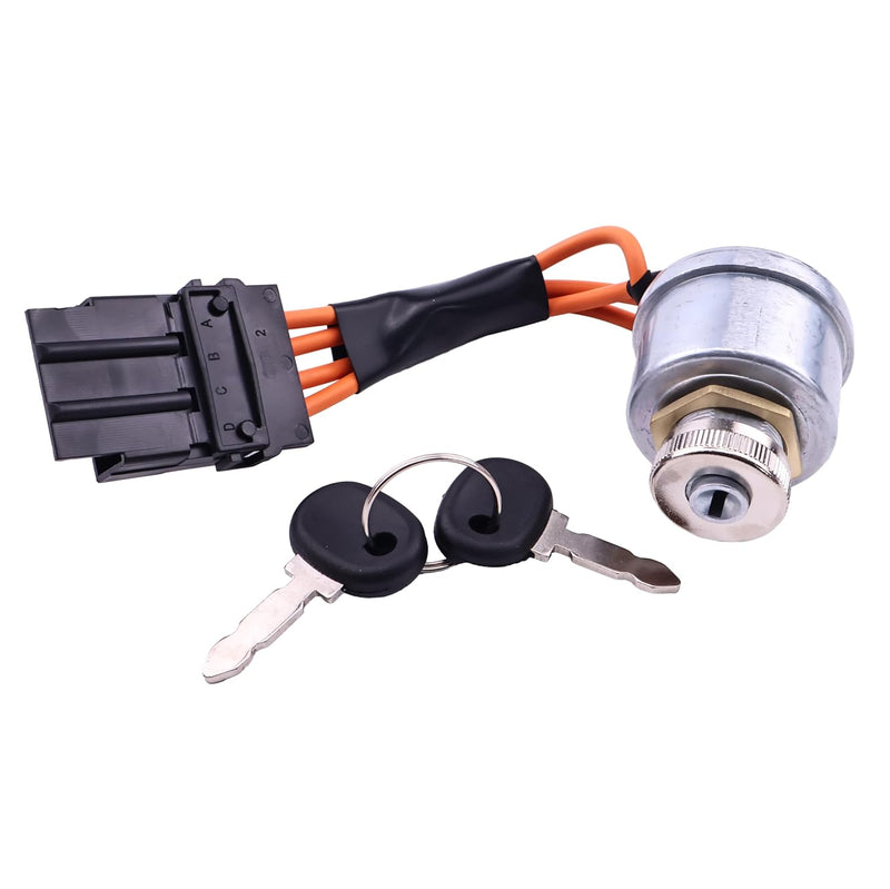 Load image into Gallery viewer, Ignition Switch Key Assembly 86569718 Compatible with New Holland 1530 1630 1725 1925 TC25 TC25D TC29 TC29D TC33 TC33D from MyMROmarts