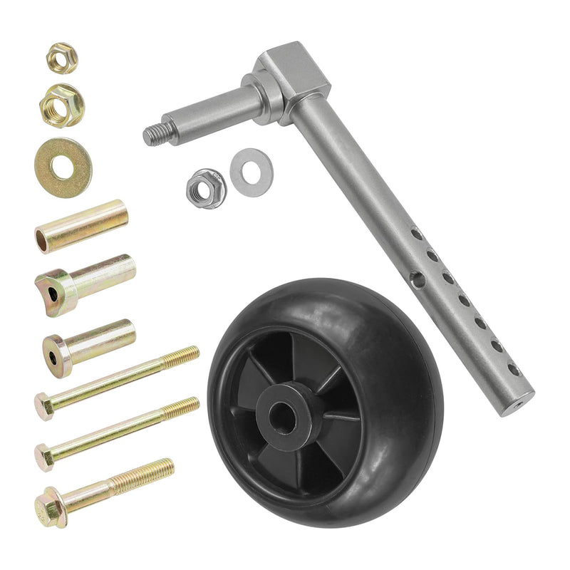 Load image into Gallery viewer, 48in Deck Gauge Wheel with Arm Front Right FS600V-BS21 AM136327 For John Deere X300 X304 X310 from MyMROmarts