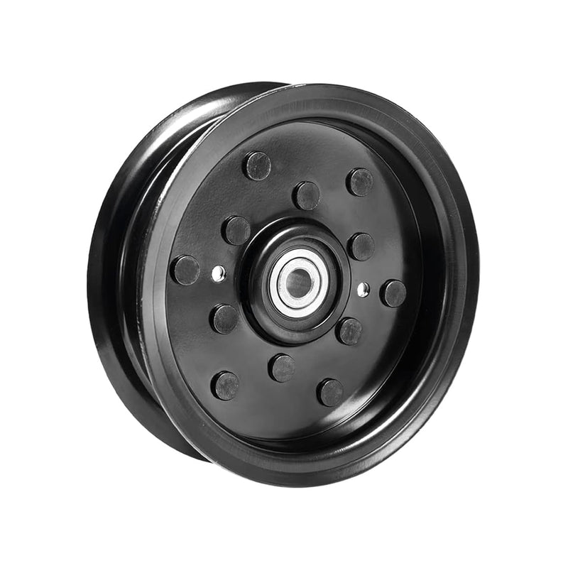 Load image into Gallery viewer, Flat Idler Pulley 532196106 196106 197379 AUC16698 AM106627 for 42" 46" 48" 54" Deck Lawn Mower John Deere Z445 Z425 X300, Craftsman Husqvarna MZ54 RZ5424 Ariens Sears Poulan from MyMROmarts