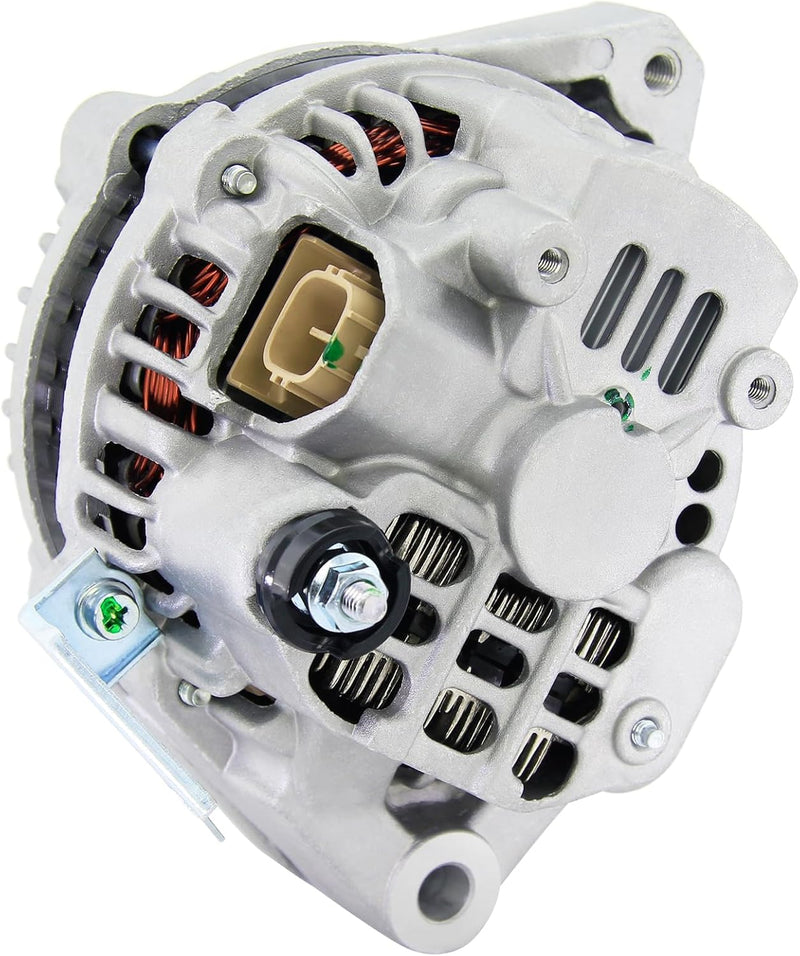 Cargue la imagen en el visor de la galería, Honda Civic Acura Alternator Replacement New for 2001 2002 2003 2004 2005 EL L4 1.7L, 06311PLM505RM 31100-PLM-A01A02 02RM AHGA50 64 A005TA6991A 7091 7191 ZC 400-48035 13893N 90-27-3268 from MyMROmarts