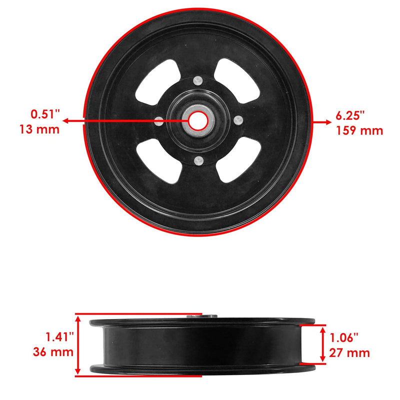Load image into Gallery viewer, 128169A 128169 Deck Pulley Compatible with Bobcat 912520 FX691V 52" / 642230 BZT2260EFI 61" Lazer Z Zero-Turn Mower from MyMROmarts