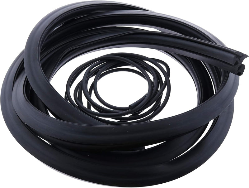 Load image into Gallery viewer, Front Door Glass Seal Cord 6665568 6554149 Compatible with Bobcat Skid Steers T110 T140 T180 T190 T200 T250 T300 T320 S220 S250 S300 S330 A220 A300 751 753 763 773 863 864 873 883 963 from MyMROmarts