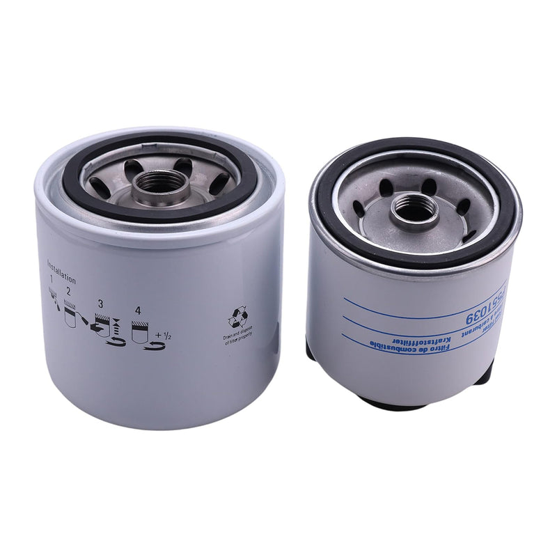 Load image into Gallery viewer, Fuel Filter 6667352 Oil Filter 6675517 for Bobcat 751 753 763 773 7753 S130 S150 S160 S175 S185 S205 S450 S510 S530 S550 S570 S590 T110 T140 T180 T190 T550 225 231 325 328 329 331 334 335 337 from MyMROmarts