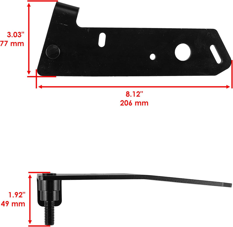 Load image into Gallery viewer, Adjustable Deck Brake Actuator Arm and Pulley Compatible with John Deere 17.542HS D105 D110 from MyMROmarts
