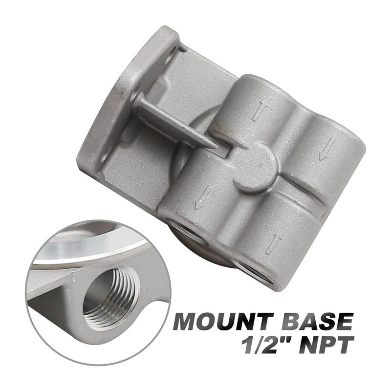 Load image into Gallery viewer, Fuel Filter Tool Kit 1R-0750 & 1R-0749 24770 for CAT C7/C9 engines | 1/2" NPT Diesel Remote Mounting Base | Replacement for CAT Filter Housing | Complete Replacement Kit - Engine Maintenance Parts > Fuel Filter from MyMROmarts