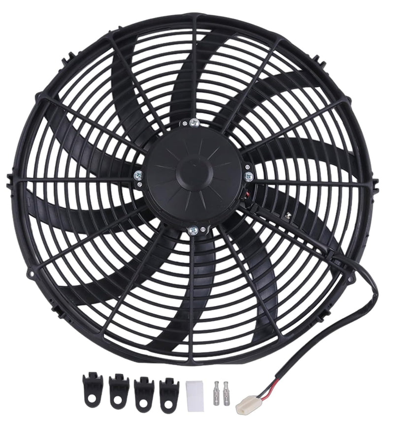 Załaduj obraz do przeglądarki galerii, 16'' 12V Low Profile Electric Puller Fan 30100400 VA18-AP10/C-41A from MyMROmarts