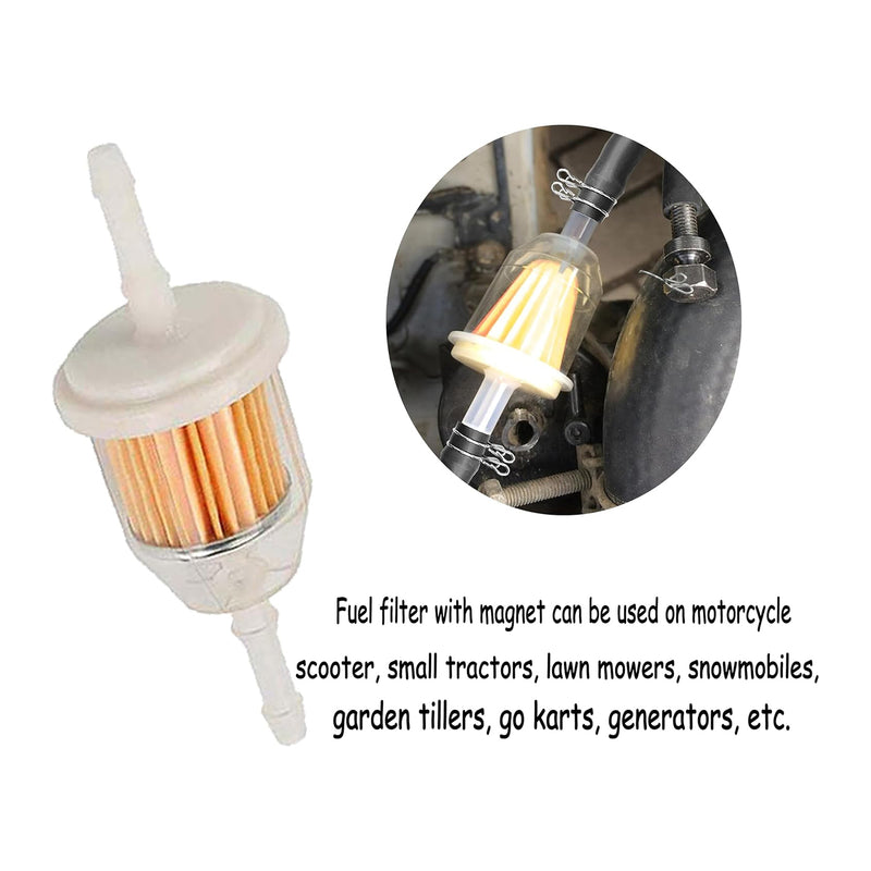 Load image into Gallery viewer, Fuel Filter 7G18 AM101126 1/4", 5/16" Inner Diameter For John Deere Compact Utility 1023E 1025R 1026R - Engine Maintenance Parts > Fuel Filter from MyMROmarts