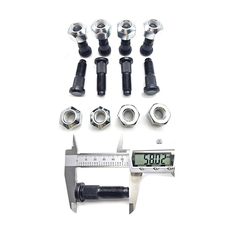 Carica immagine in Galleria Viewer, 8PCS Wheel Stud & Nut Kit 6709170 6564669 For Bobcat S100 S130 S150 S160 S175 S185 S205 S220 S250 S300 S330 S510 S530 S550 S570 S590 S630 S650 S750 S770 S850 Skid Steer - Engine Parts > Other Engine Parts from MyMROmarts