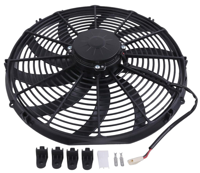 Załaduj obraz do przeglądarki galerii, 16'' 12V Low Profile Electric Puller Fan 30100400 VA18-AP10/C-41A from MyMROmarts