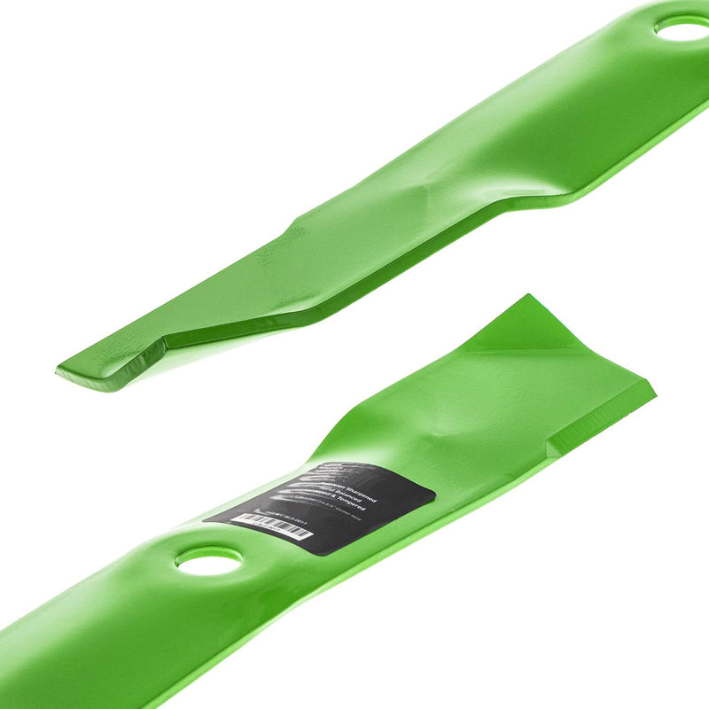 Load image into Gallery viewer, 3PCS Mower Blade Set M143520 UC22010 for John Deere LX280 Z425 Z45 1025R 2210 54C Decks (Medium Lift) - Mower Blades from MyMROmarts