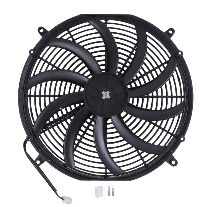 Załaduj obraz do przeglądarki galerii, 16'' 12V Low Profile Electric Puller Fan 30100400 VA18-AP10/C-41A from MyMROmarts