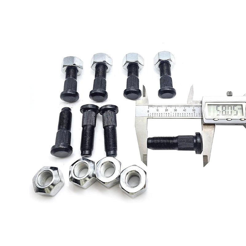 Carica immagine in Galleria Viewer, 8PCS Wheel Stud & Nut Kit 6709170 6564669 For Bobcat S100 S130 S150 S160 S175 S185 S205 S220 S250 S300 S330 S510 S530 S550 S570 S590 S630 S650 S750 S770 S850 Skid Steer - Engine Parts > Other Engine Parts from MyMROmarts