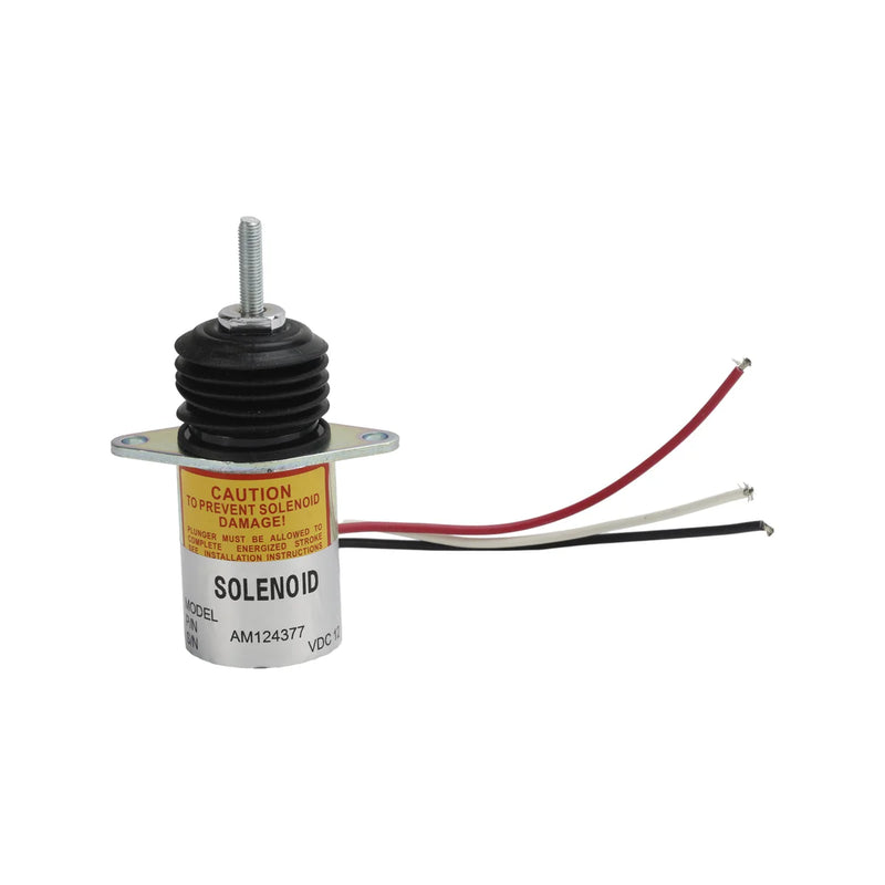 Lataa kuva gallerian katseluohjelmaan Fuel Shut Off Solenoid AM124377 for John Deere 375 675 675B 3375 4475 4475 6675 7775 655 755 756 855 856 955 F935 from MyMROmarts